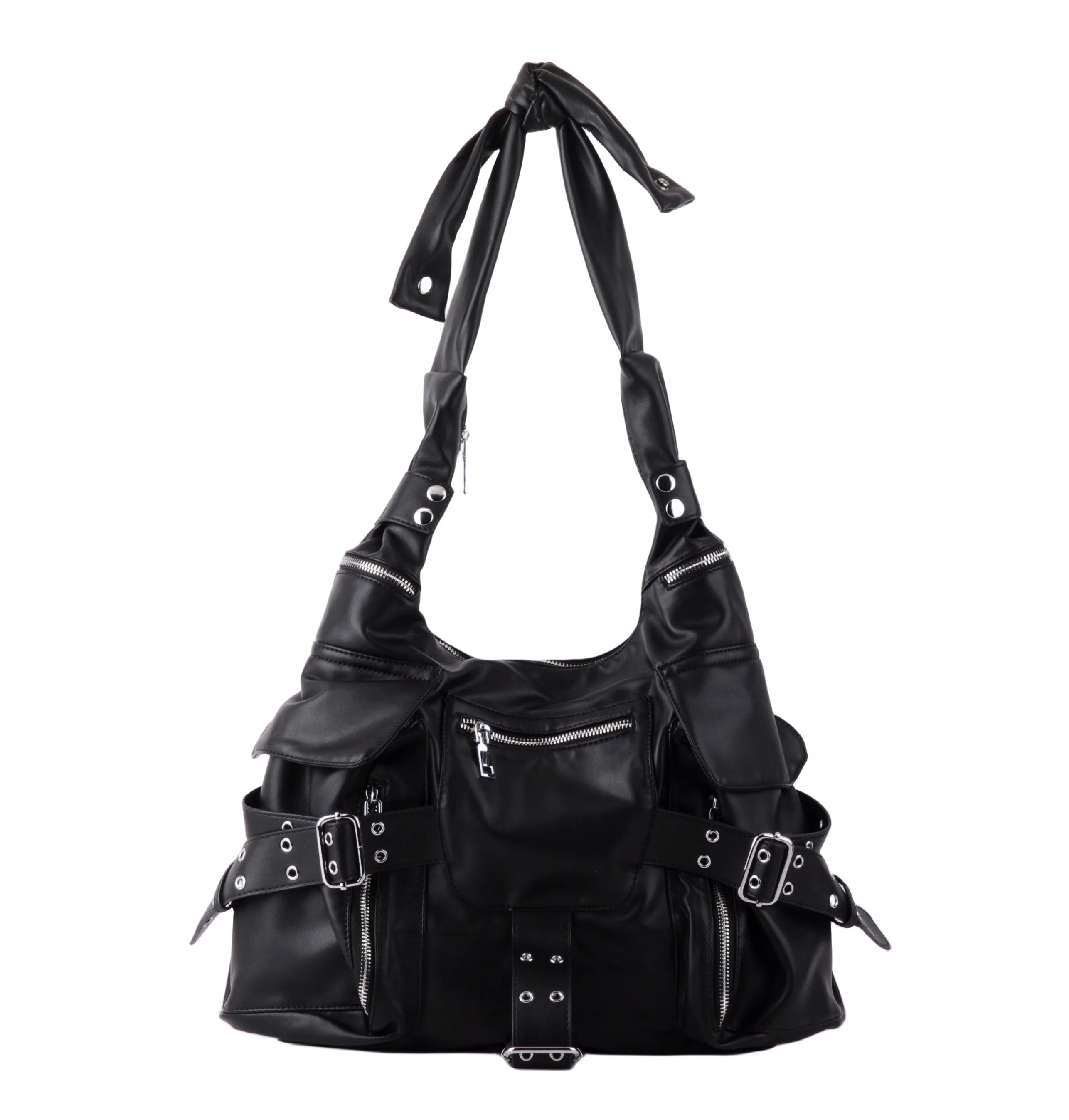 1688 - Complex Large Satchel Shoulder Bag