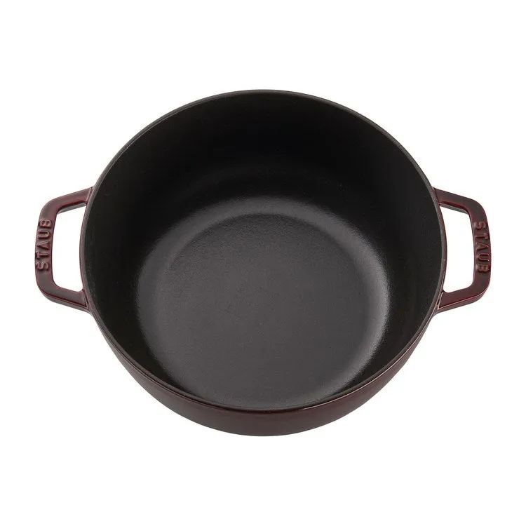 3.75-Quart Cast Iron Essential French Oven Rooster - Grenadine