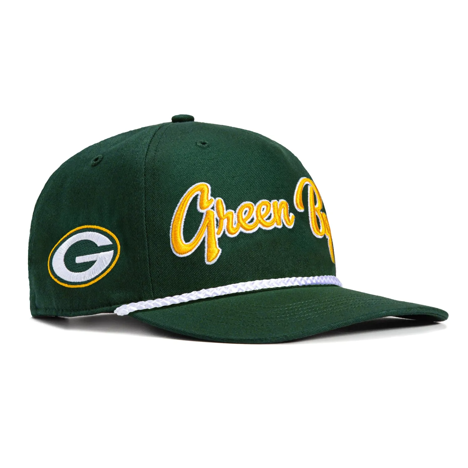 47 Brand MVP Green Bay Packers Overhand Script Snapback Hat - Green