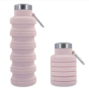 500ML COLLAPSIBLE SILICONE WATER BOTTLE