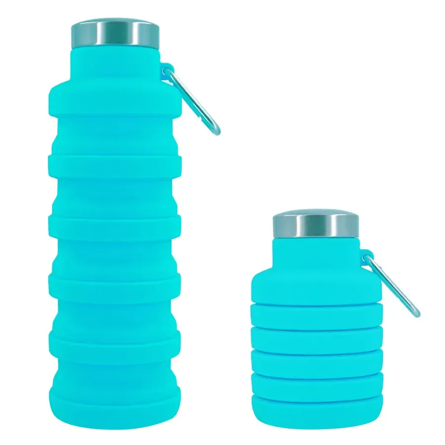 500ML COLLAPSIBLE SILICONE WATER BOTTLE