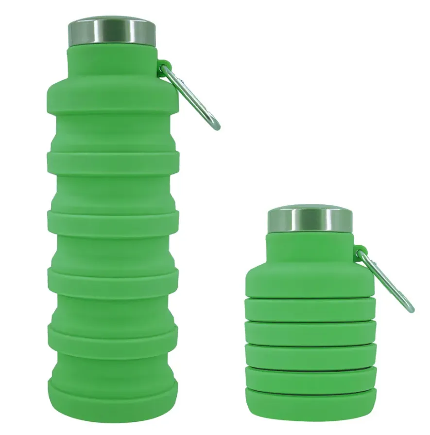 500ML COLLAPSIBLE SILICONE WATER BOTTLE