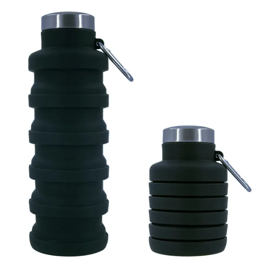 500ML COLLAPSIBLE SILICONE WATER BOTTLE