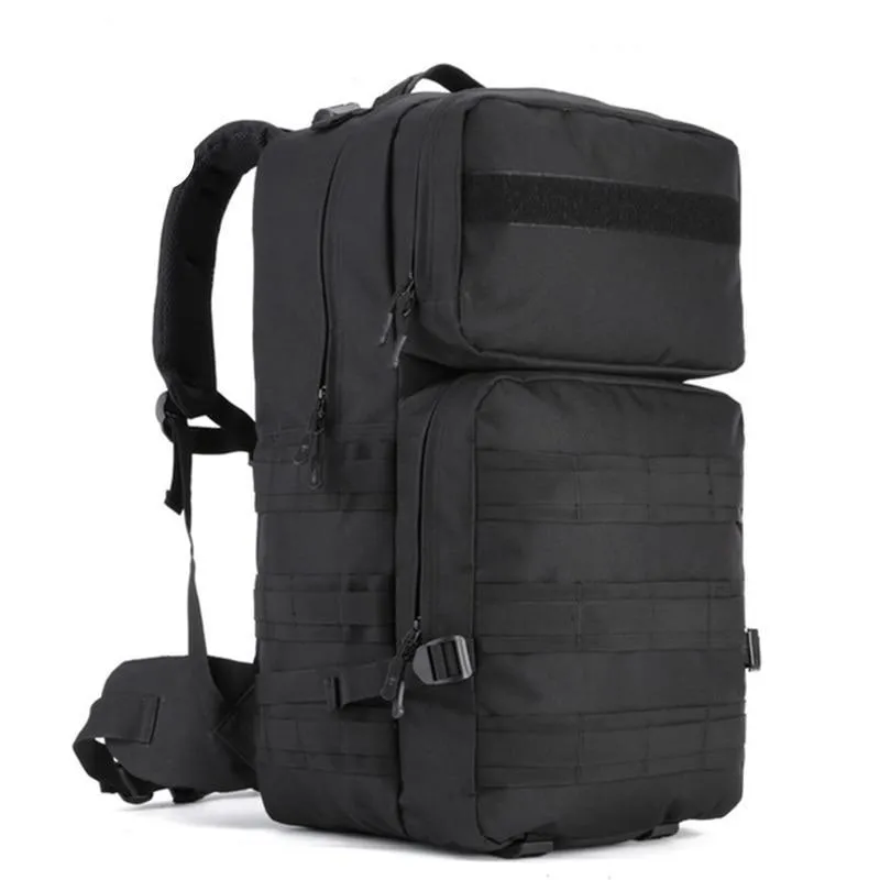 55L Waterproof Outdoor Travel Molle Backpack