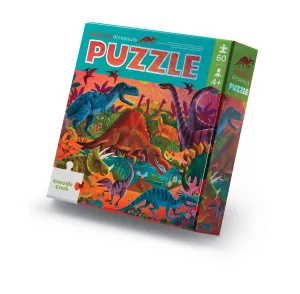 60 PC Dazzling Dinosaurs Foil Puzzle
