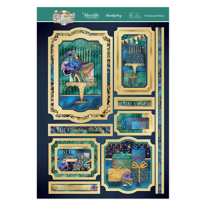 A Dazzling Birthday Luxury Topper Set
