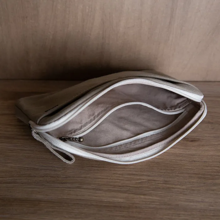 A6 Size Canvas Utility Pouch by Yuyake | Made in Japan