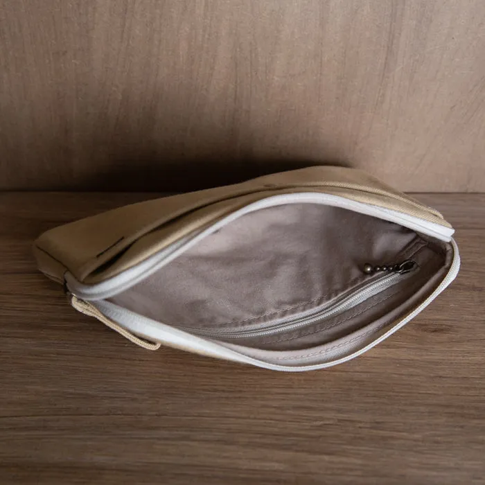 A6 Size Canvas Utility Pouch by Yuyake | Made in Japan