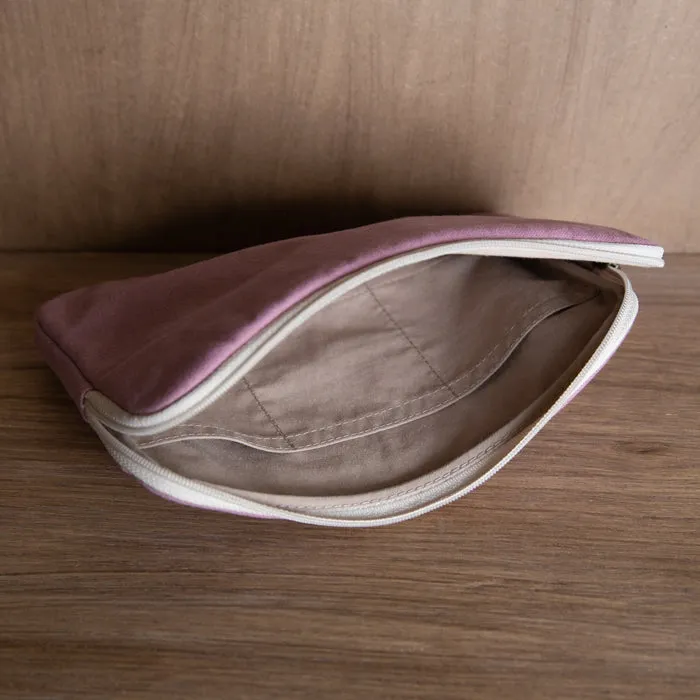 A6 Size Canvas Utility Pouch by Yuyake | Made in Japan