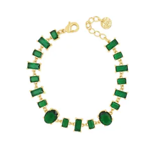 Absolute Jewellery Crystal Statement Bracelet