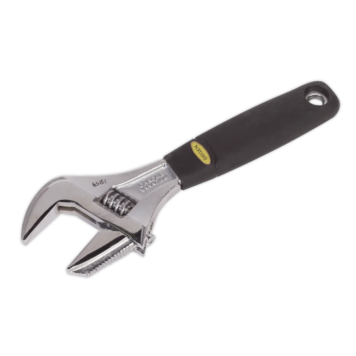 Adjustable Wrench with Extra Wide Jaw Capacity 200mm