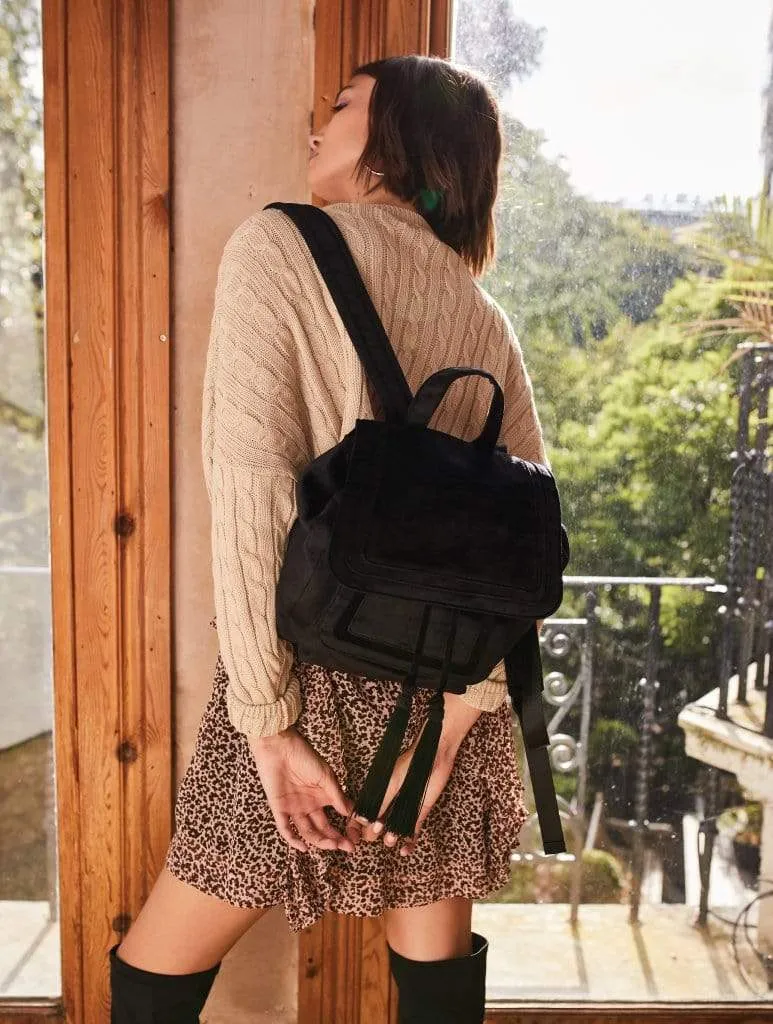 Aiko Velvet Backpack