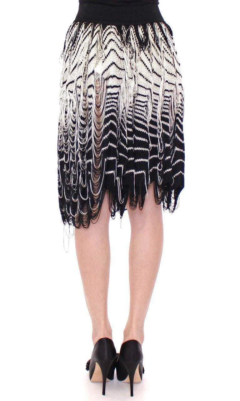 Alice Palmer  Knitted Assymetrical Skirt