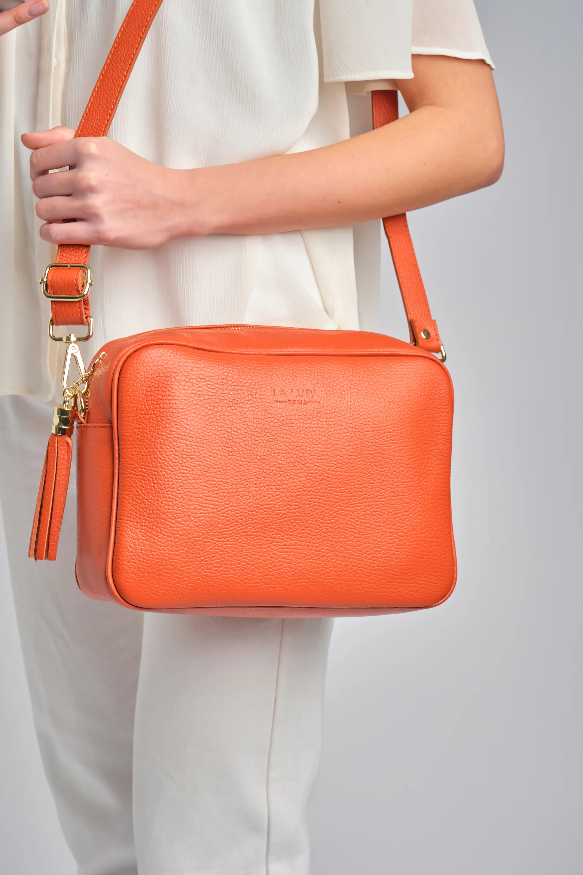 Allegra Crossbody Orange
