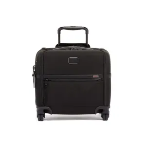 Alpha Compact 4 Wheeled Brief - Black