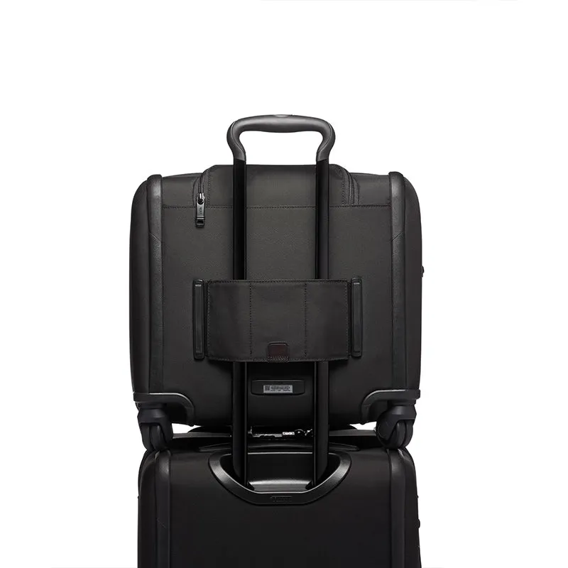 Alpha Compact 4 Wheeled Brief - Black