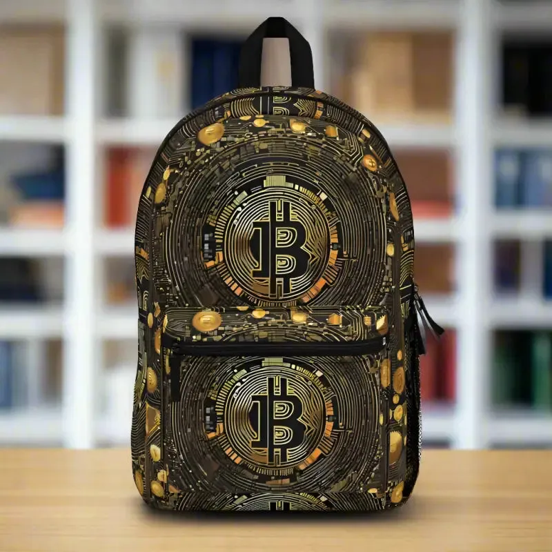 Amp Up your Style with our Bitcoin Backpack!