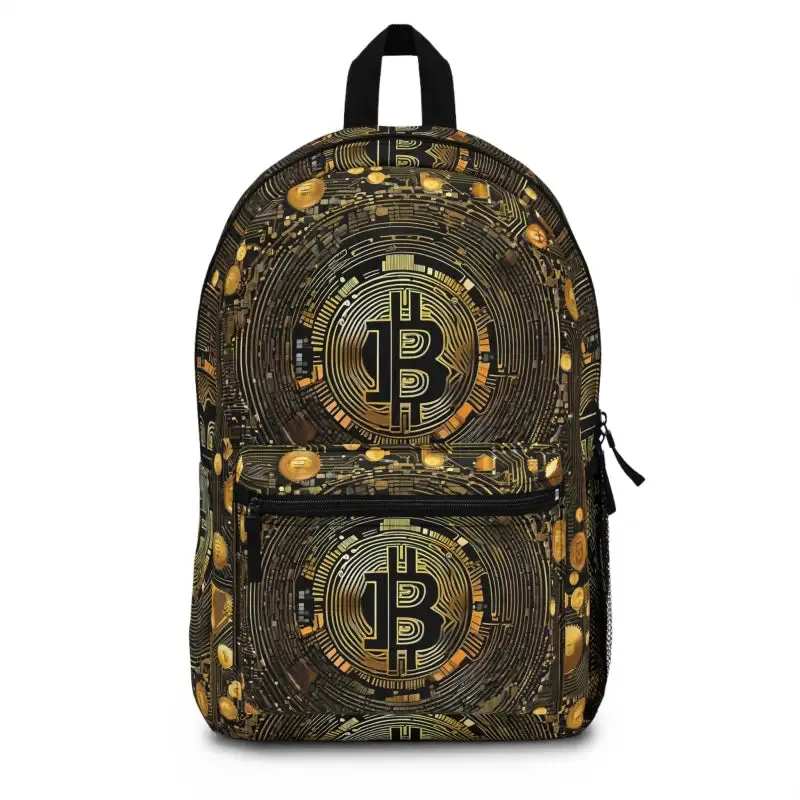Amp Up your Style with our Bitcoin Backpack!
