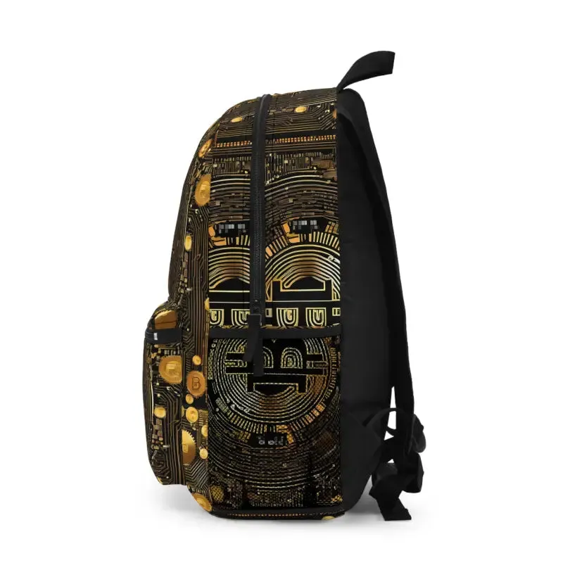 Amp Up your Style with our Bitcoin Backpack!