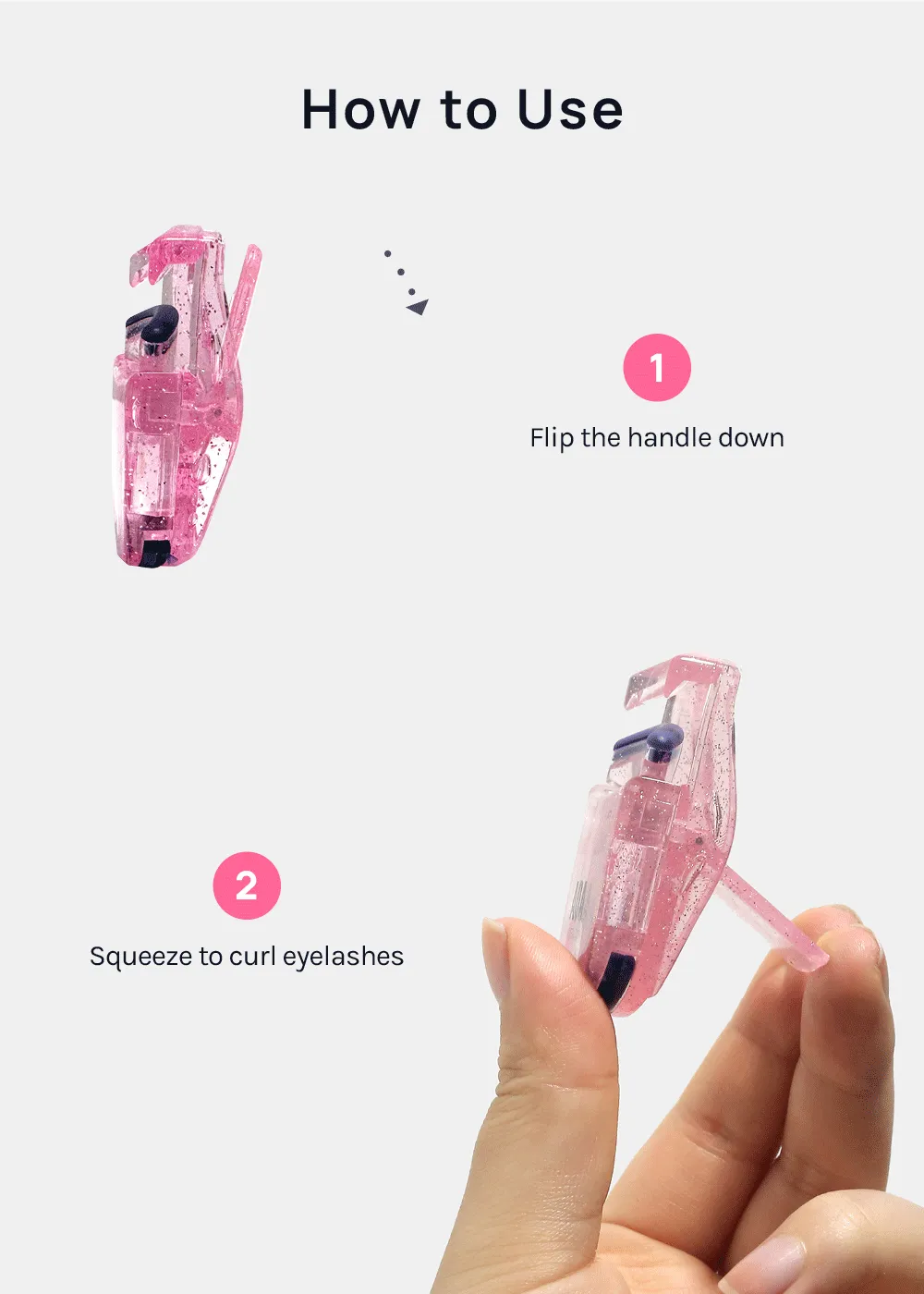 AOA Travel Eyelash Curler