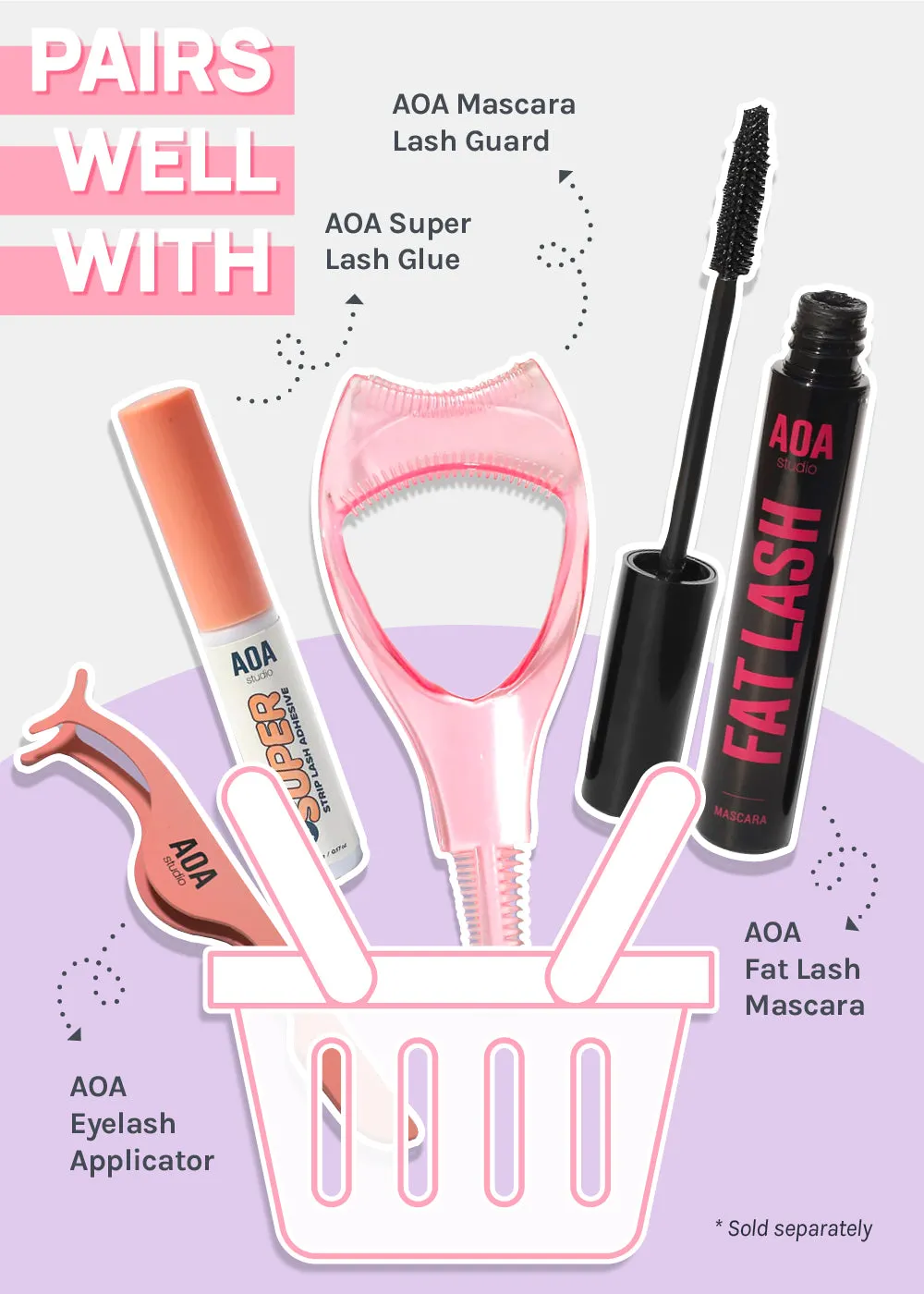 AOA Travel Eyelash Curler