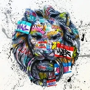 Art mural Graffiti Canvas