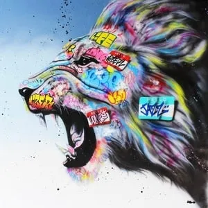 Art mural Graffiti Canvas