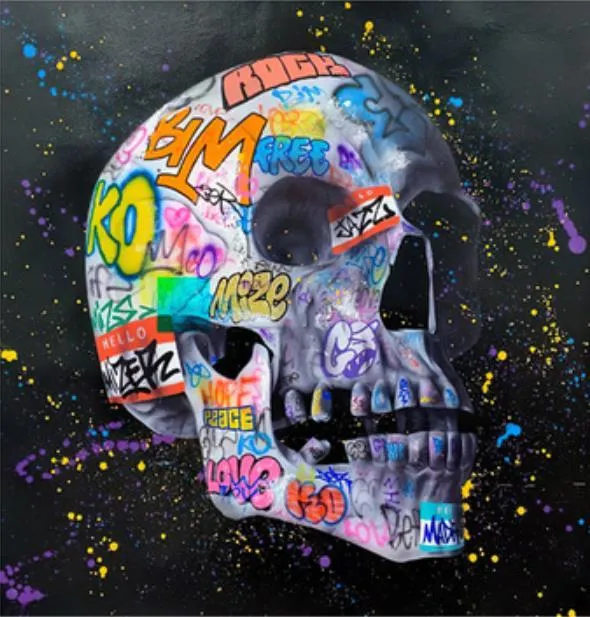 Art mural Graffiti Canvas