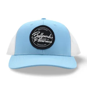 Ballparks of America Hat - Blue/White Circle Patch