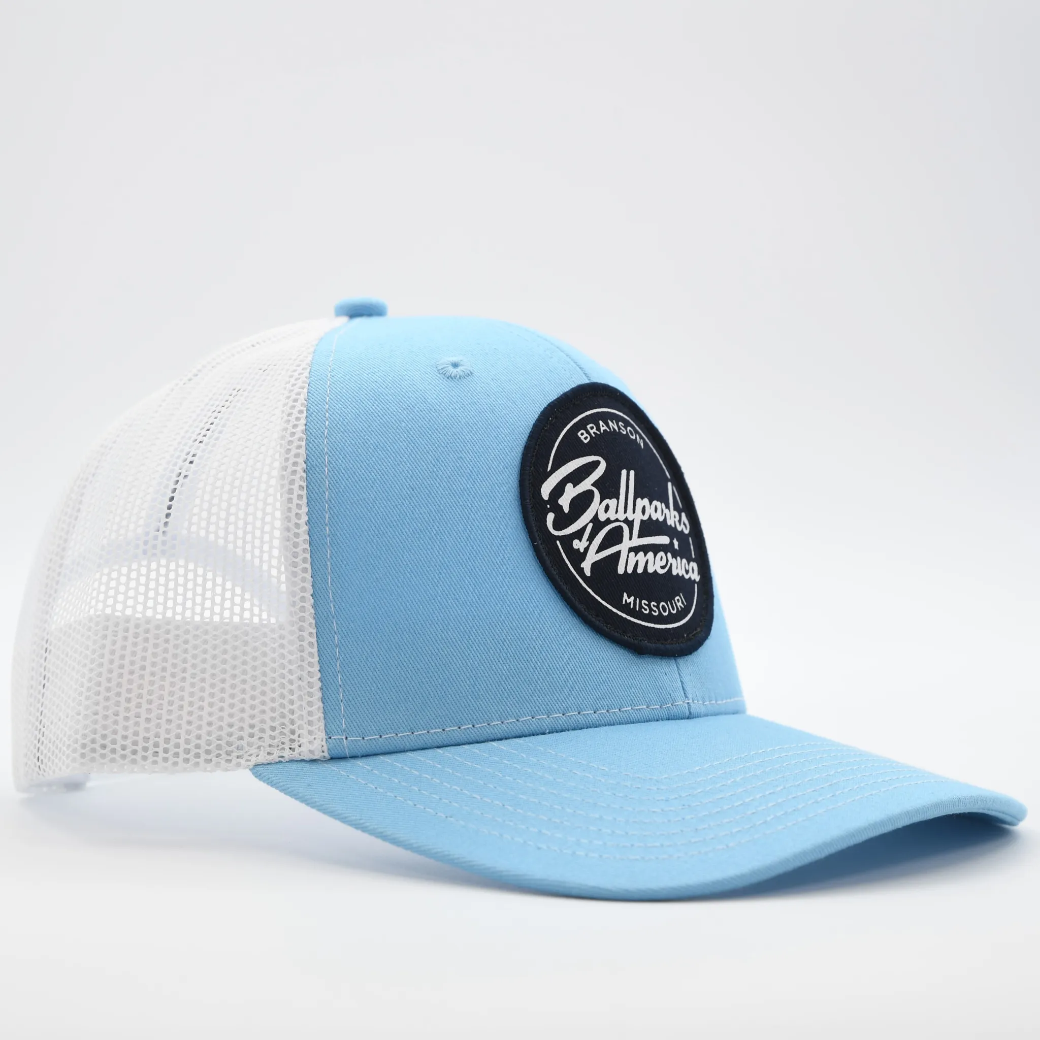 Ballparks of America Hat - Blue/White Circle Patch