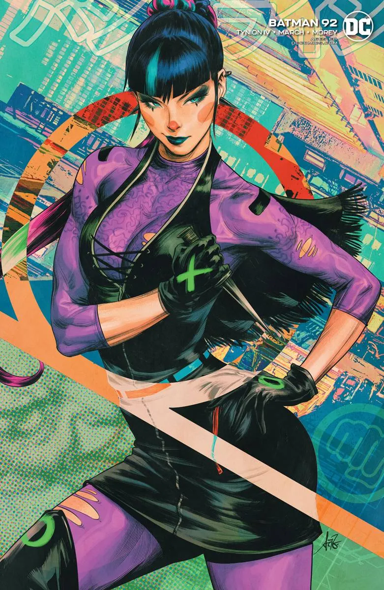 Batman #92 Punchline Artgerm Variant Cover