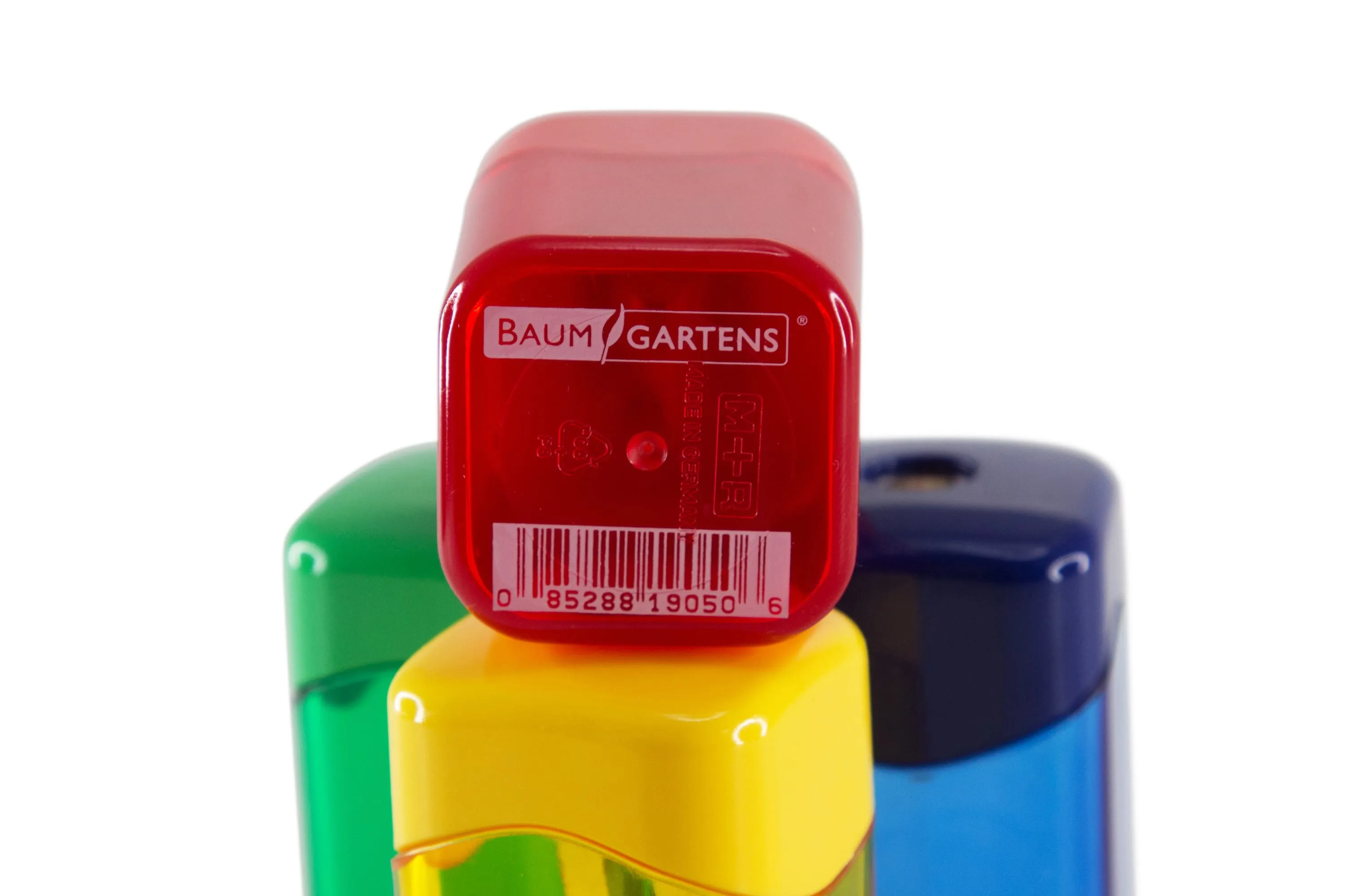 Baumgartens Wave Pencil Sharpener Single Hole ASSORTED Colors (19050)