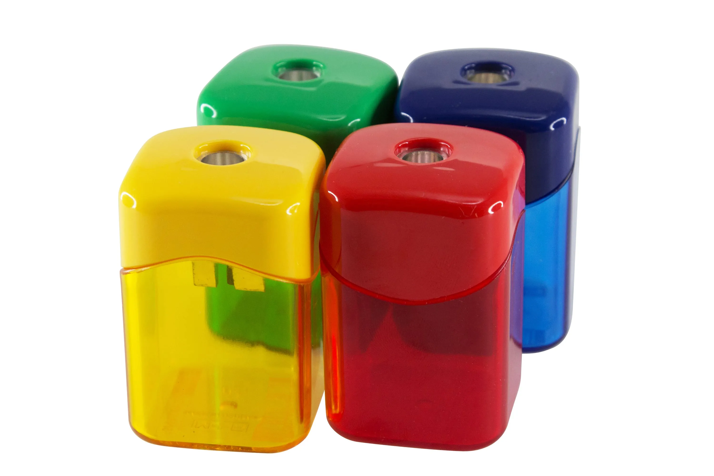Baumgartens Wave Pencil Sharpener Single Hole ASSORTED Colors (19050)