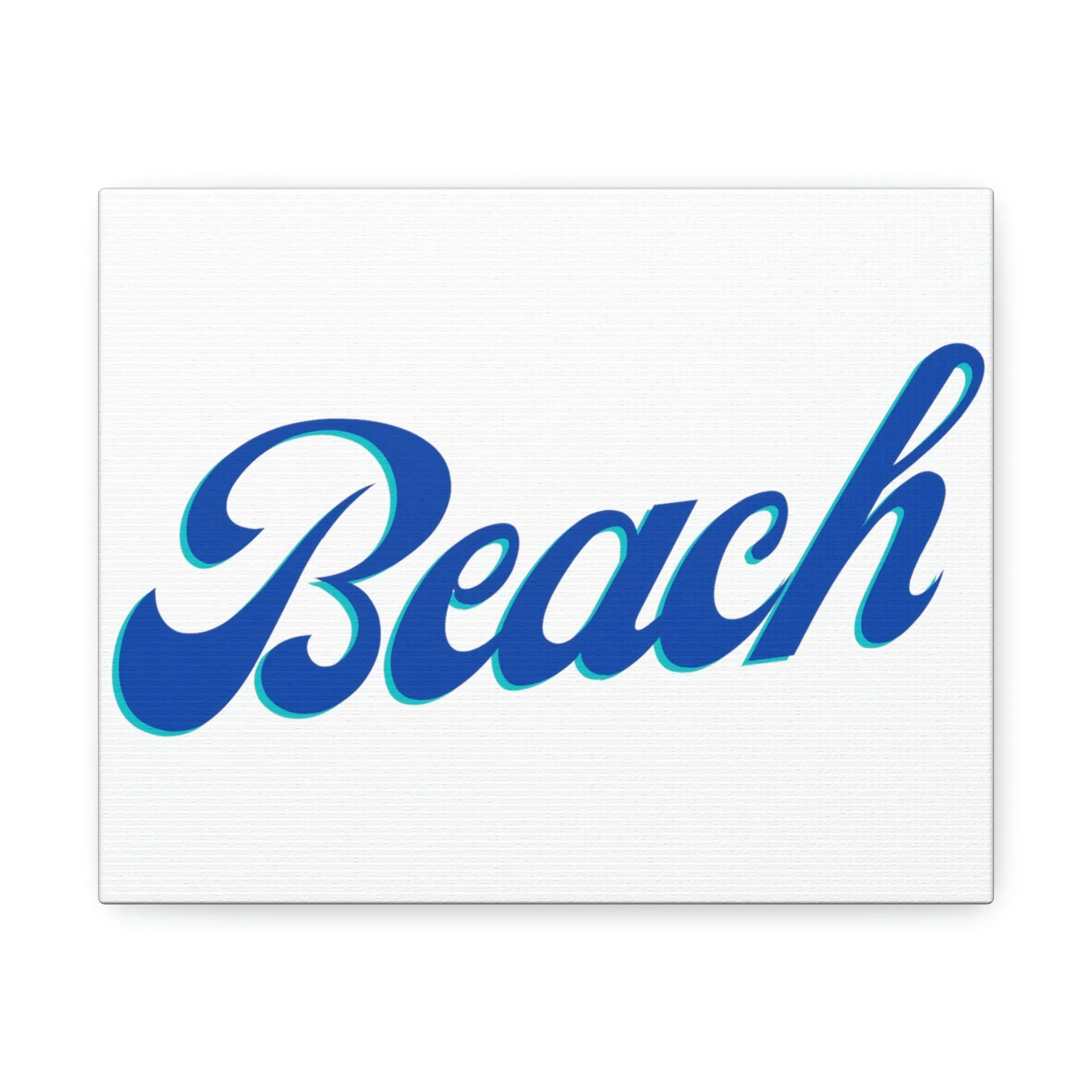 Beach Stretched Canvas