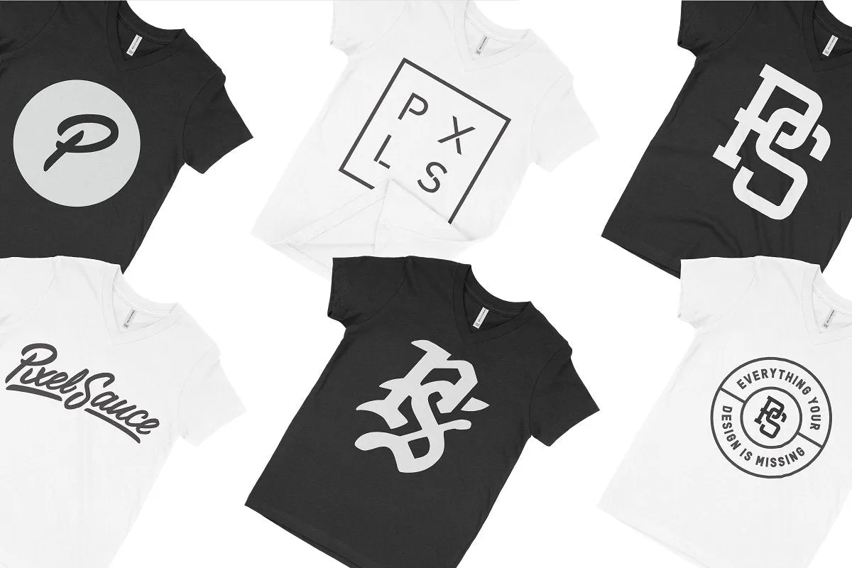 Bella   Canvas 3005Y Youth V-Neck Mockups