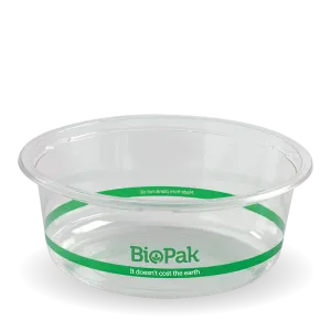 Biopak BioBowl Clear Wide 600ml 600pcs
