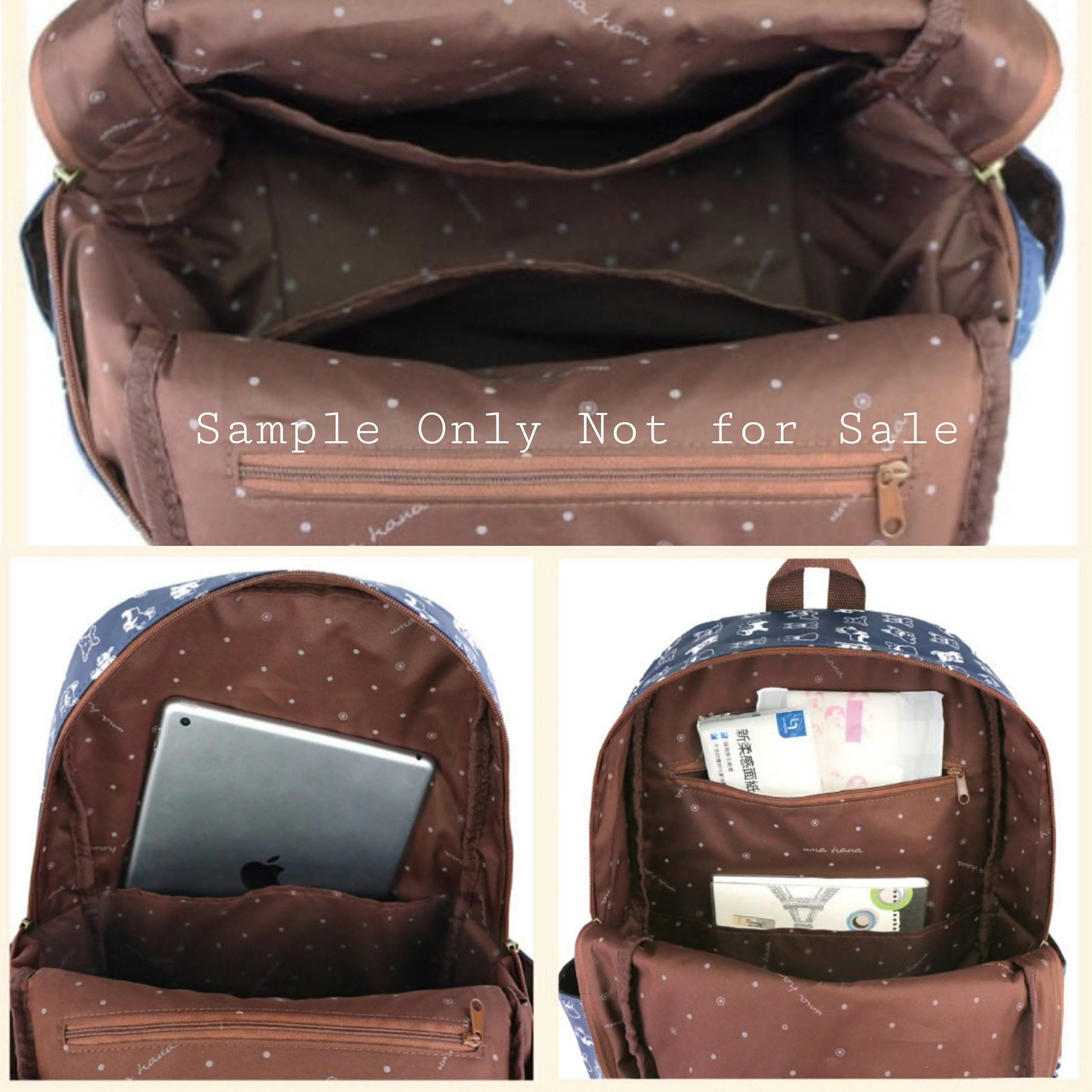 Black Large Backpack