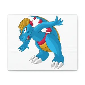 Blastdile Stretched Canvas