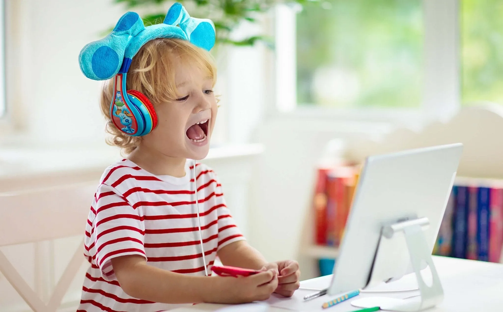 Blues Clues Wired Headphones for Kids