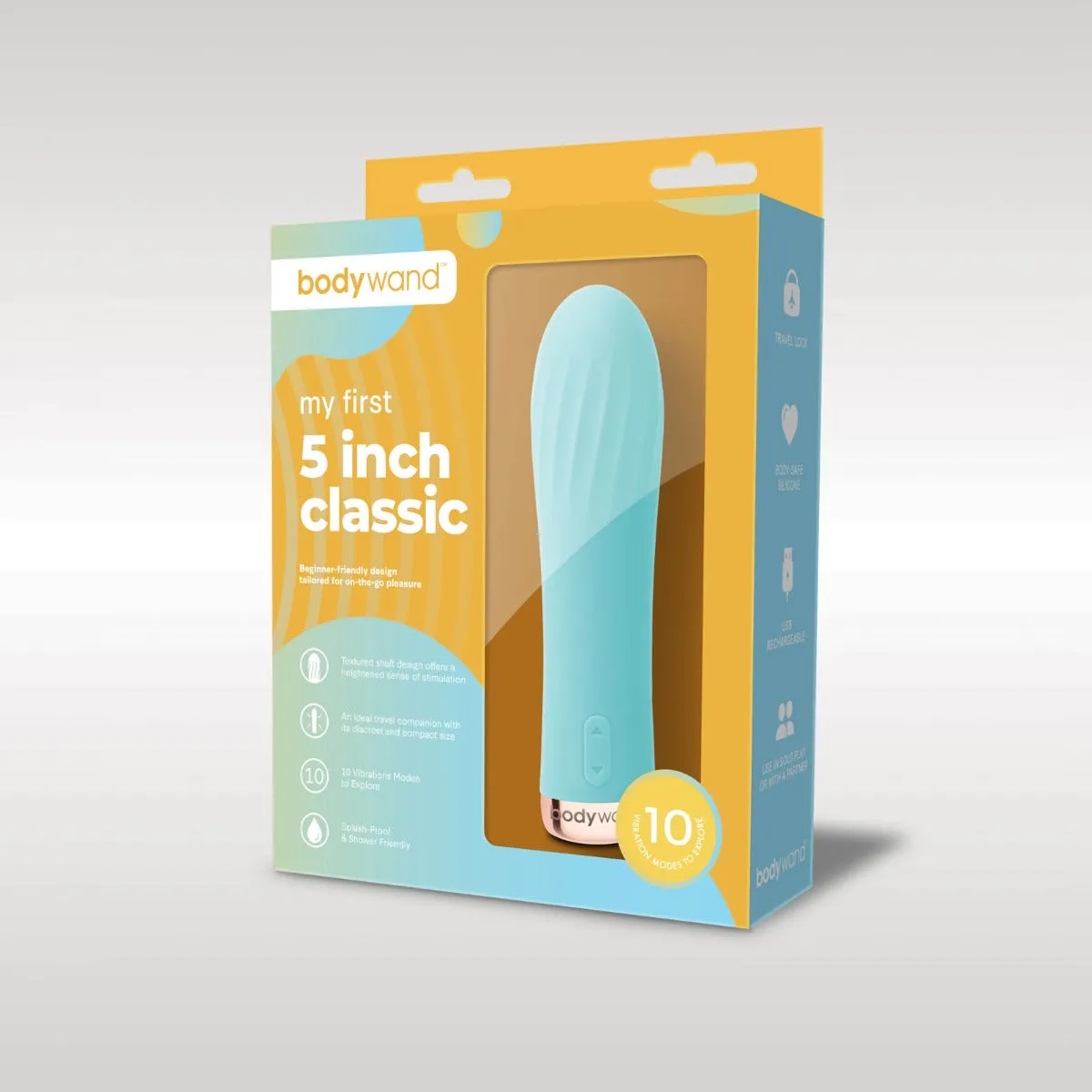 Bodywand My First 5 Inch Classic Vibrator Light Blue
