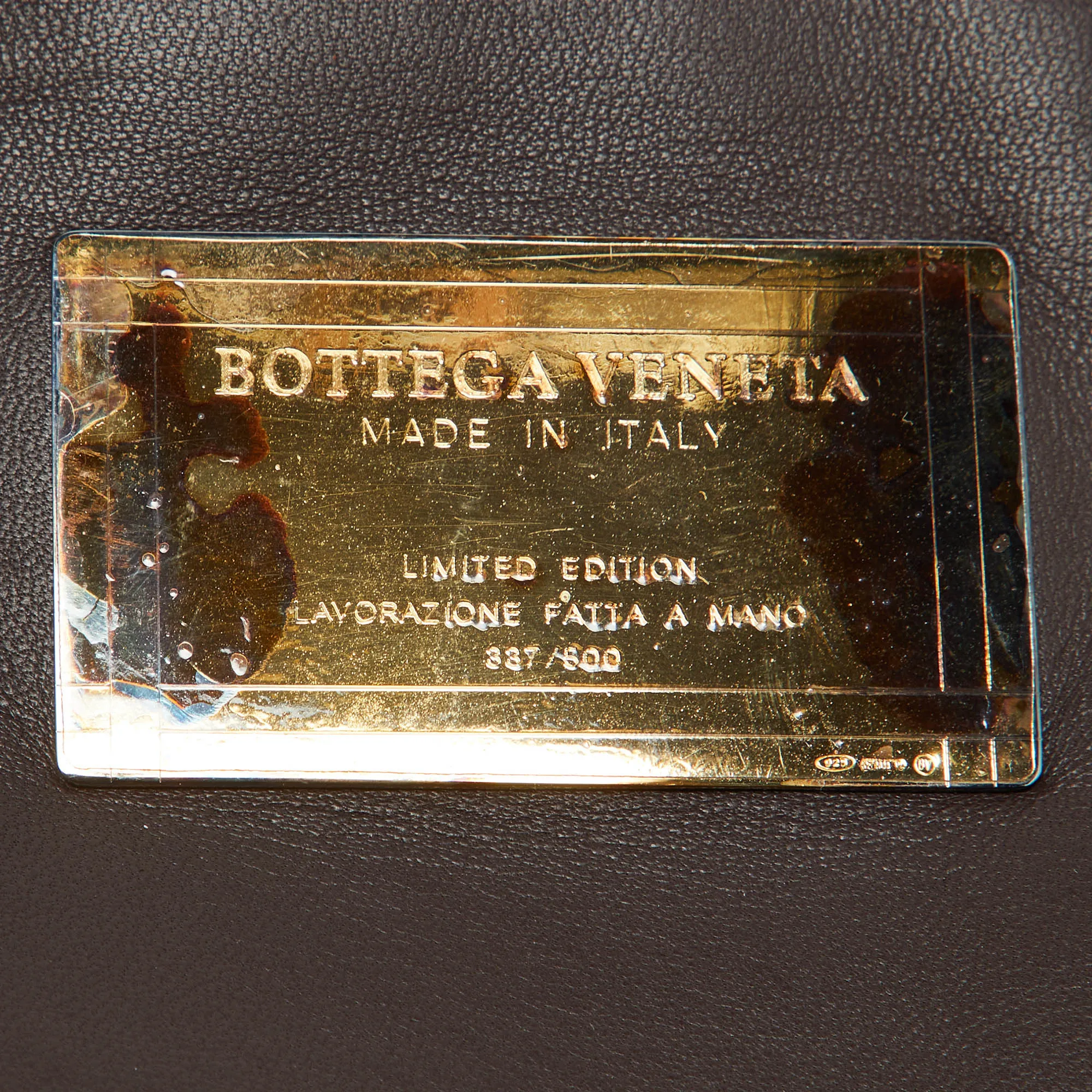 BOTTEGA VENETA Brown Intrecciato Leather Limited Edition 337/500 Cabat Tote