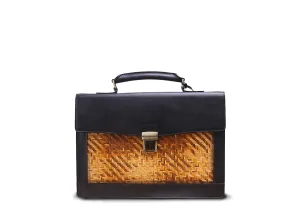 Briefcase (Black yellow strips)