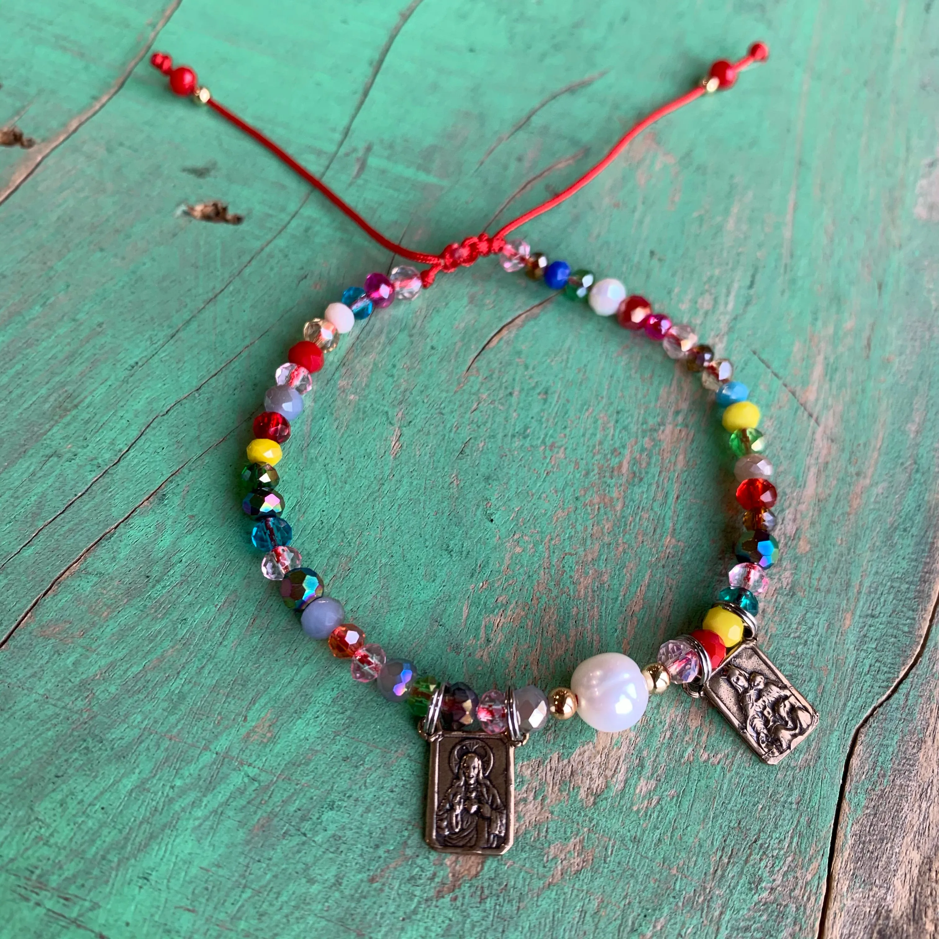 Bronze Scapular Bracelet