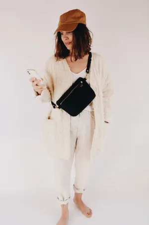 Brusttasche LUVA | schwarz
