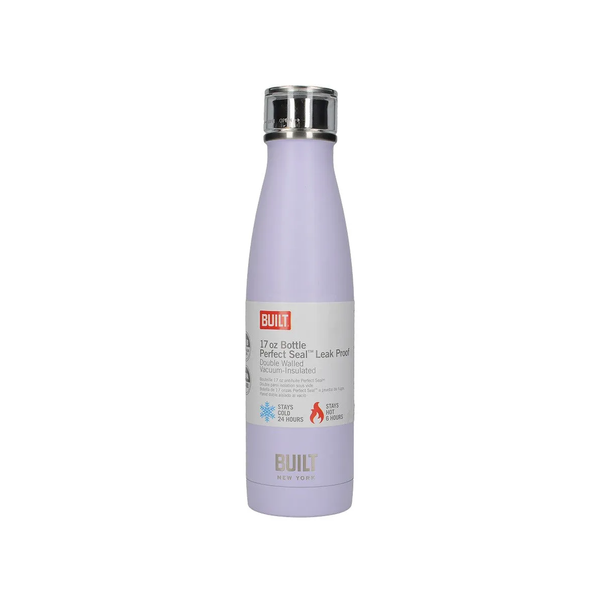 Built Perfect Seal Leakproof Insulated Bottle Matt 500ml