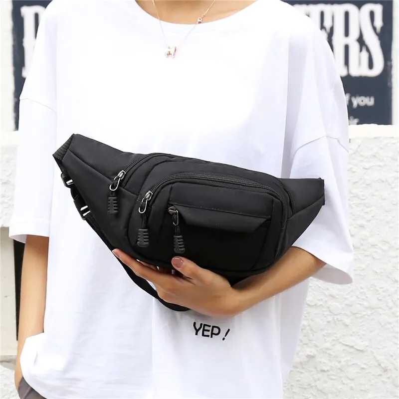 Buylor Waist Bag Oxford Waist Packs Simple Casual Fashion Ladies