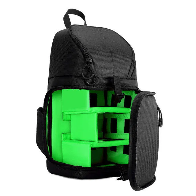 Camera Sling Bag Shoulder Cross DSLR Case Waterproof w/ Rain Cover Camera Sling Soft Padded Men Women Bag Backpack