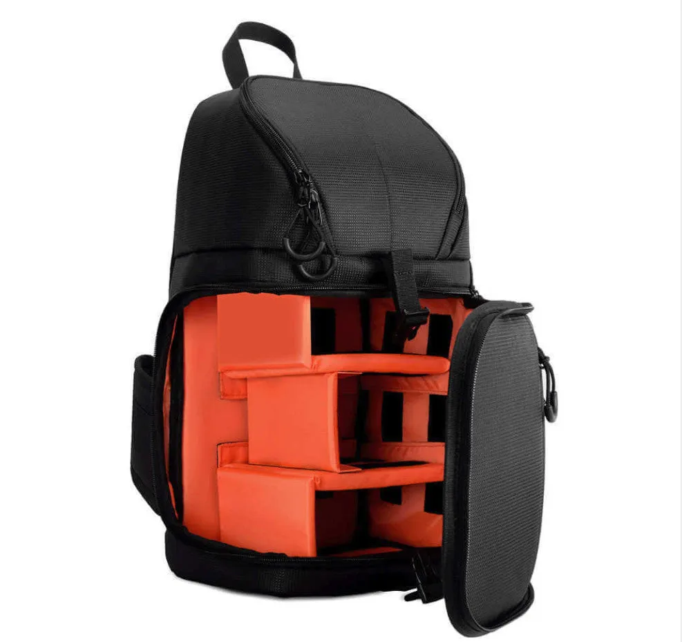 Camera Sling Bag Shoulder Cross DSLR Case Waterproof w/ Rain Cover Camera Sling Soft Padded Men Women Bag Backpack