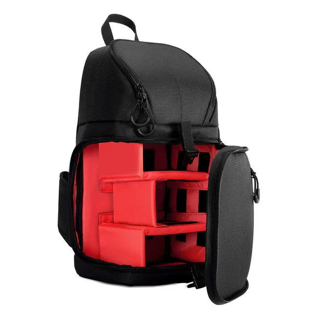 Camera Sling Bag Shoulder Cross DSLR Case Waterproof w/ Rain Cover Camera Sling Soft Padded Men Women Bag Backpack