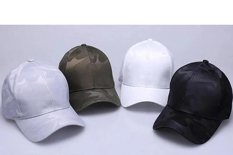 Camo Baseball Hat w/ Breathable Design
